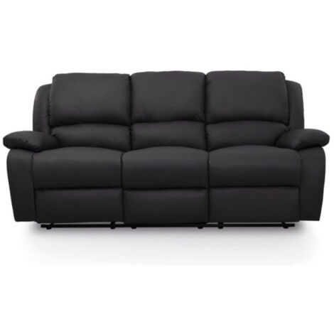 Canapé de Relaxation "Polo" 193cm Noir