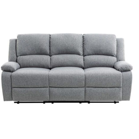 Canapé de Relaxation Tissu "Polo" 193cm Gris