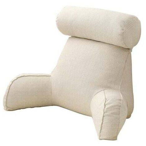 Canapé Dossier Oreiller De Lecture Lit En Peluche Grand Dossier Oreiller De Repos De Lecture Avec Accoudoir Oreiller De Soutien Dorsal Amovible À La Maison,C pratique