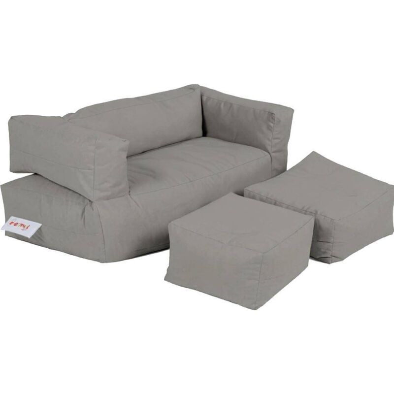 Canapé enfant avec poufs intérieur extérieur Kids