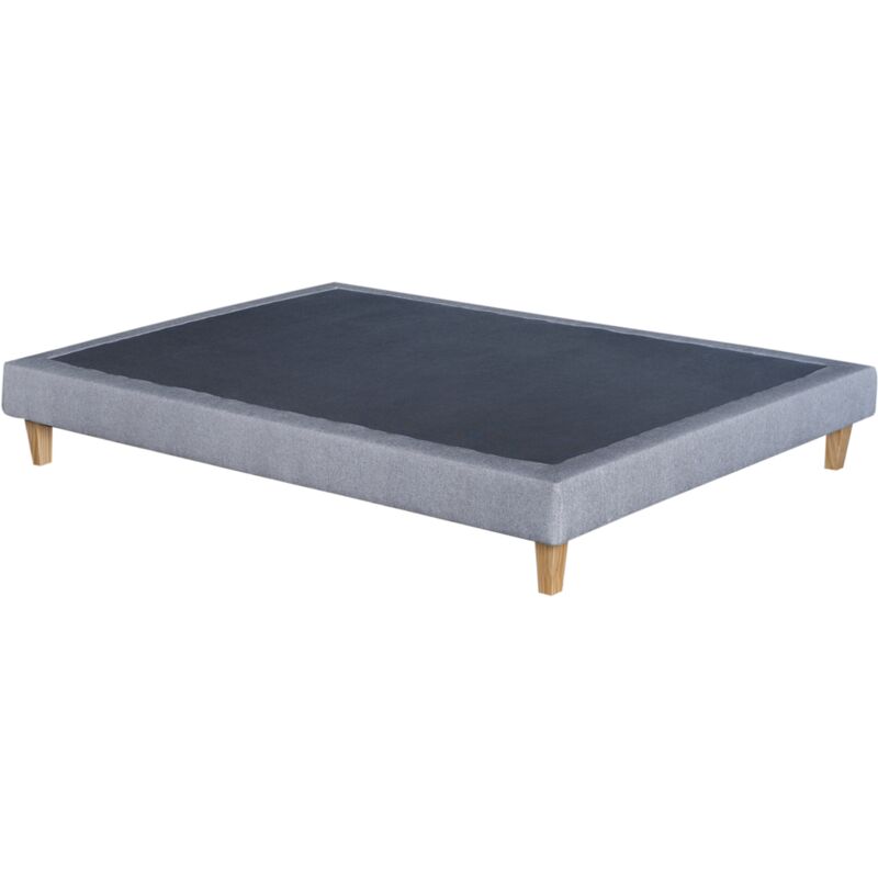 

Canape fijo 200X190 PARTIDO tela choco 3D + Patas incluidas - Choco