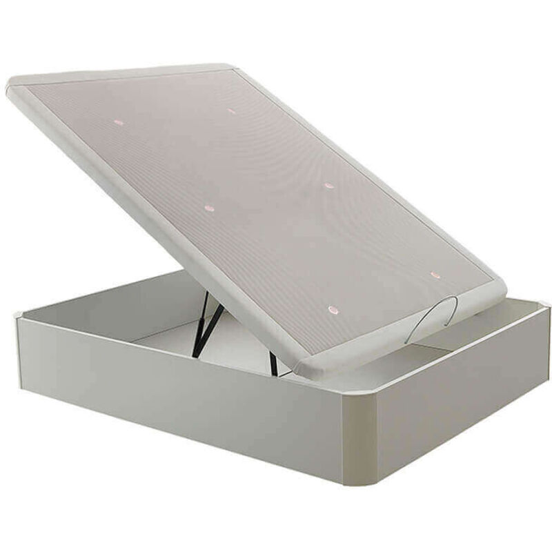 

Arcón abatible Evoque gran capacidad altura 38 cm | Blanco - 160x200cm - Relax