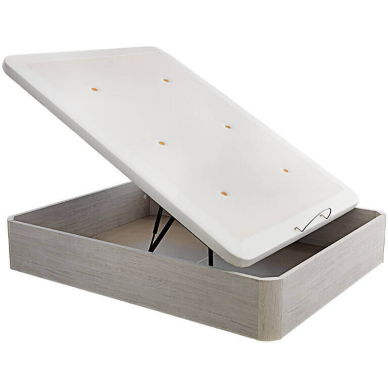 

Arcón abatible Evoque gran capacidad altura 38 cm | 105x190cm - Ártico - Relax
