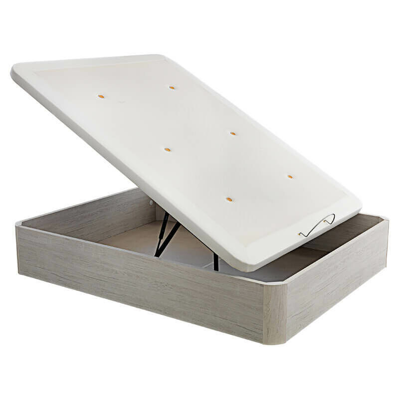 

Arcón abatible Relax Evoque gran capacidad altura 38 cm | 135x182cm - Ártico