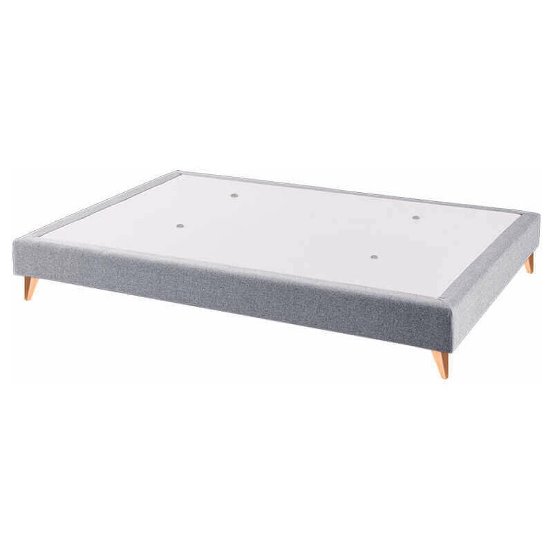 

Canapé colchón fijo madera transpirable Etna altura 16 cm | 160x200cm - Gris-Etna-(90)