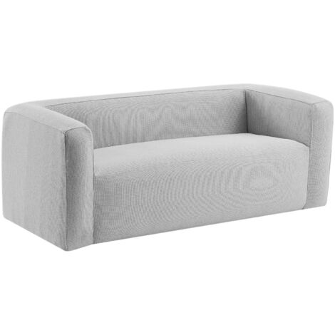 Canapé gonflable 2-3 places Terracotta - Intérieur et extérieur - Couleur Gris clair