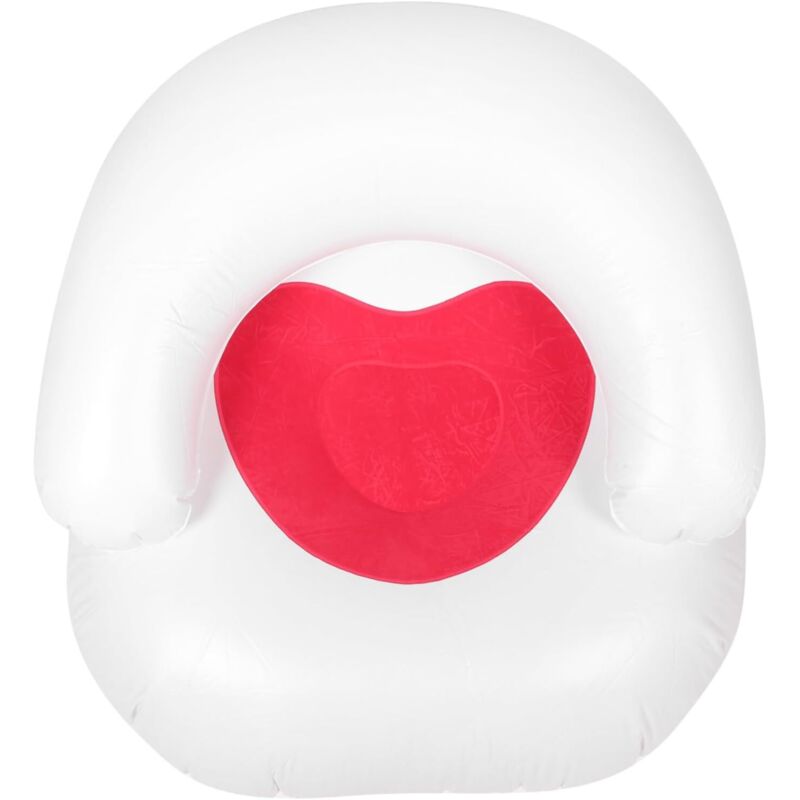 Canapé Gonflable Confortable Et Pliable Petite Chaise Gonflable avec Dossier pour Intérieur Et Extérieur Design Et Portable pour Détente Et Loisirs