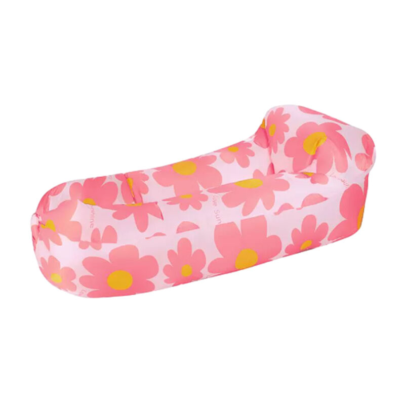 Canapé gonflable d'extérieur en tissu Oxford épais, peut s'asseoir et s'allonger pour le camping adulte, canapé à air portable avec sac de rangement