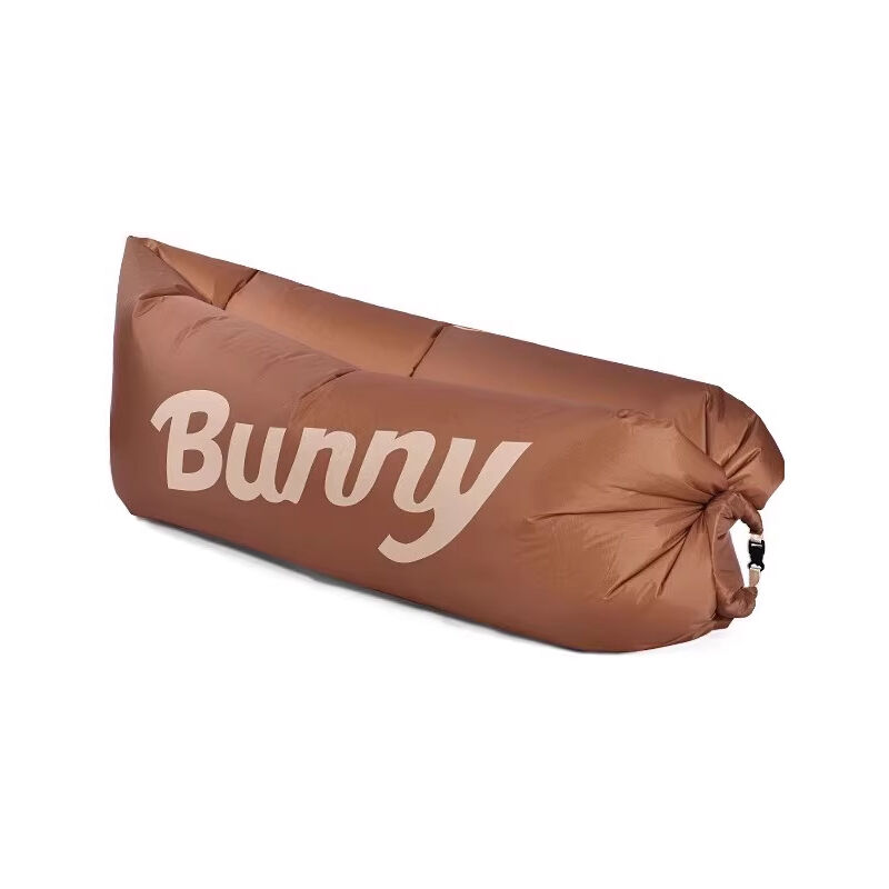 Canapé gonflable d'extérieur en tissu Oxford épais, peut s'asseoir et s'allonger pour le camping adulte, canapé à air portable avec sac de rangement