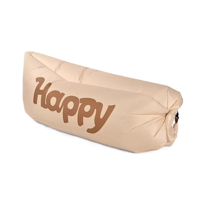 Canapé gonflable d'extérieur en tissu Oxford épais, peut s'asseoir et s'allonger pour le camping adulte, canapé à air portable avec sac de rangement