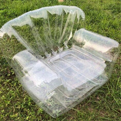 Canapé gonflable épais pour camping extérieur, fauteuil gonflable pour adulte