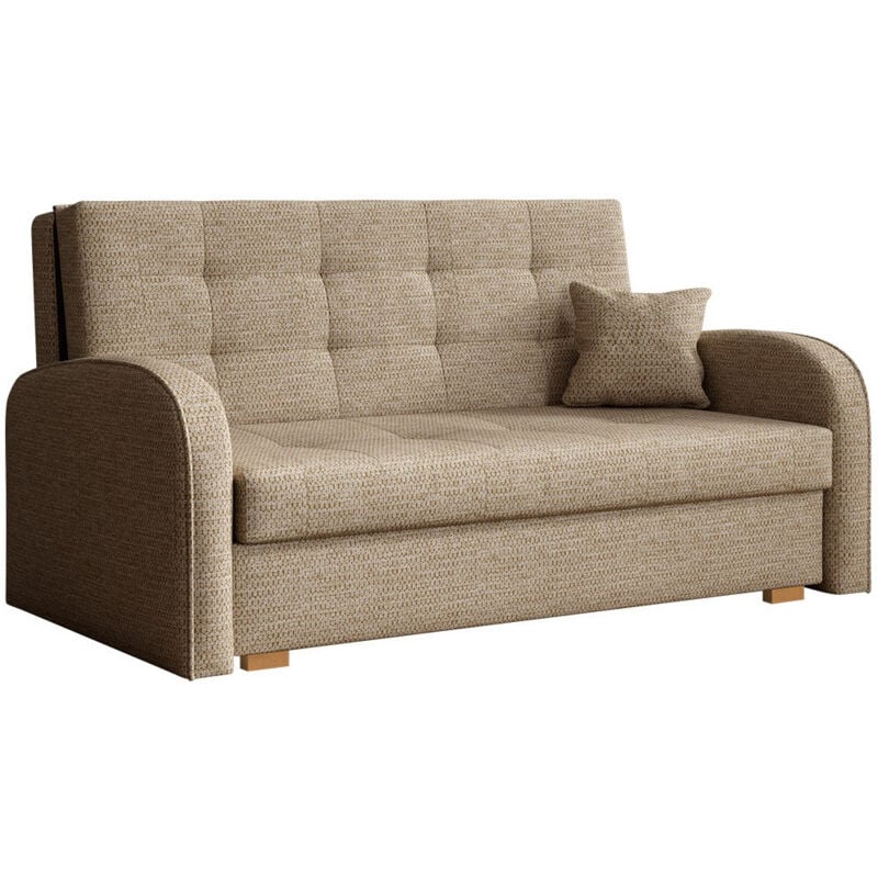 Mobilier1 - Canapé convertible Columbus 116, Aragon 14, Boîte de literie, 0, 85x153x98cm, Mobilier déjà assemblé