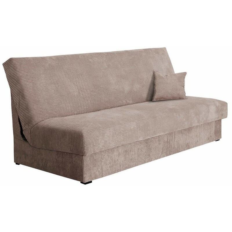 Mobilier1 - Canapé convertible Columbus 119, Poso 145, Boîte de literie, 0, 80x175x80cm