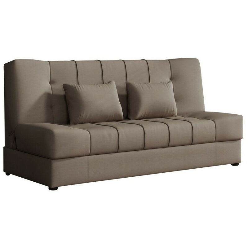Mobilier1 - Canapé convertible Columbus 120, Velluto 3, Boîte de literie, 0, 88x194x90cm