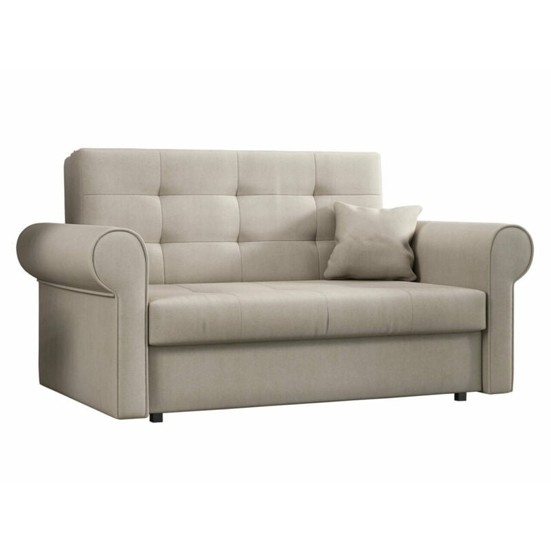 Mobilier1 - Canapé convertible Columbus 128, Mono 232, Boîte de literie, 0, 85x148x98cm, Mobilier déjà assemblé