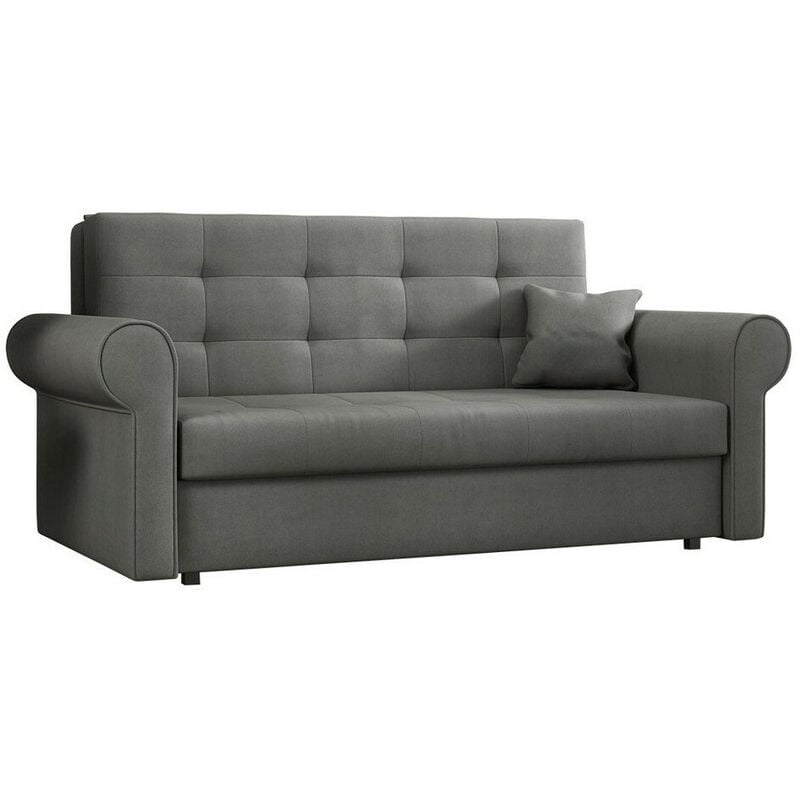 Mobilier1 - Canapé convertible Columbus 129, Mono 246, Boîte de literie, 0, 85x168x98cm, Mobilier déjà assemblé