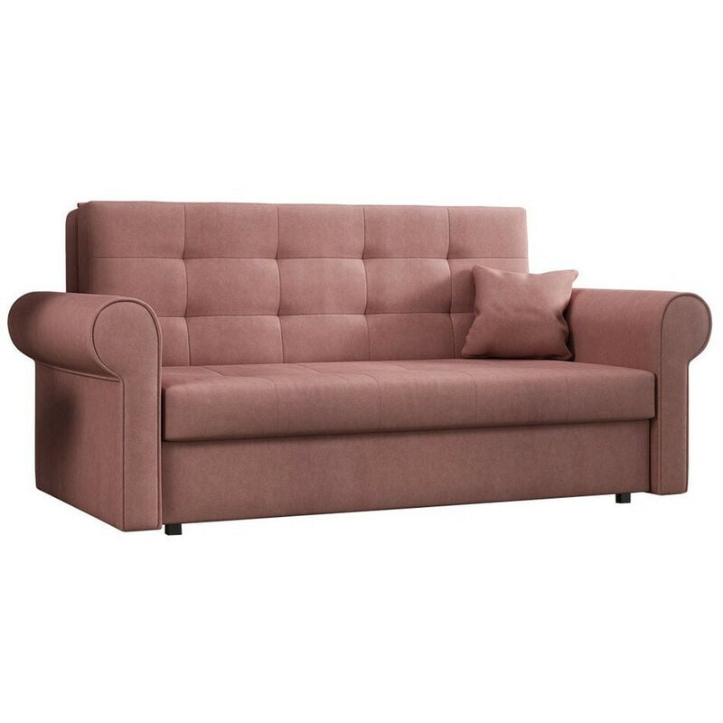 Mobilier1 - Canapé convertible Columbus 129, Mono 235, Boîte de literie, 0, 85x168x98cm, Mobilier déjà assemblé