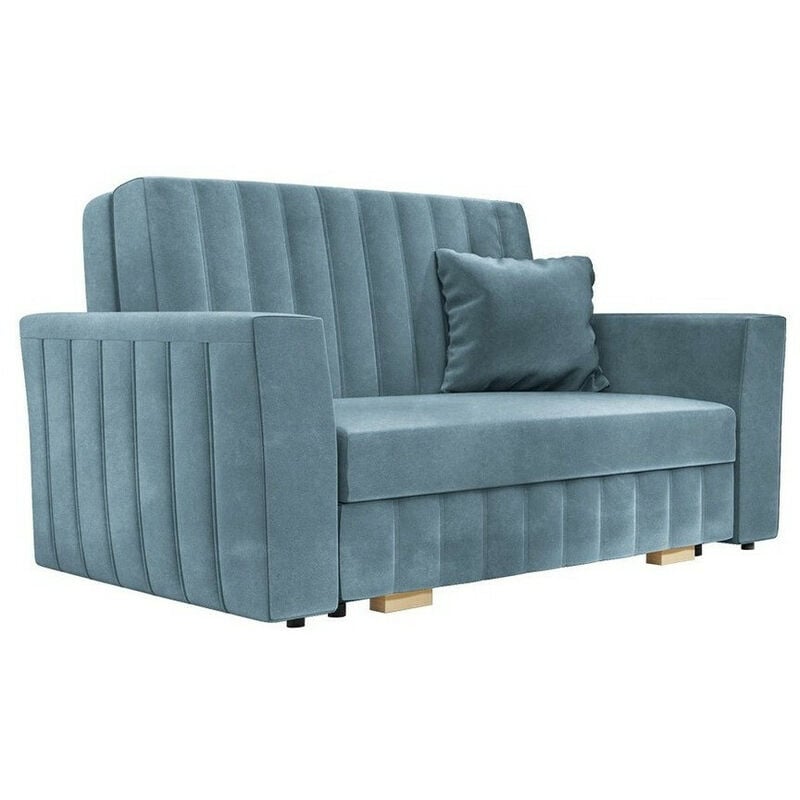 Mobilier1 - Canapé convertible Columbus 136, Kronos 31, Boîte de literie, 0, 85x145x98cm, Mobilier déjà assemblé