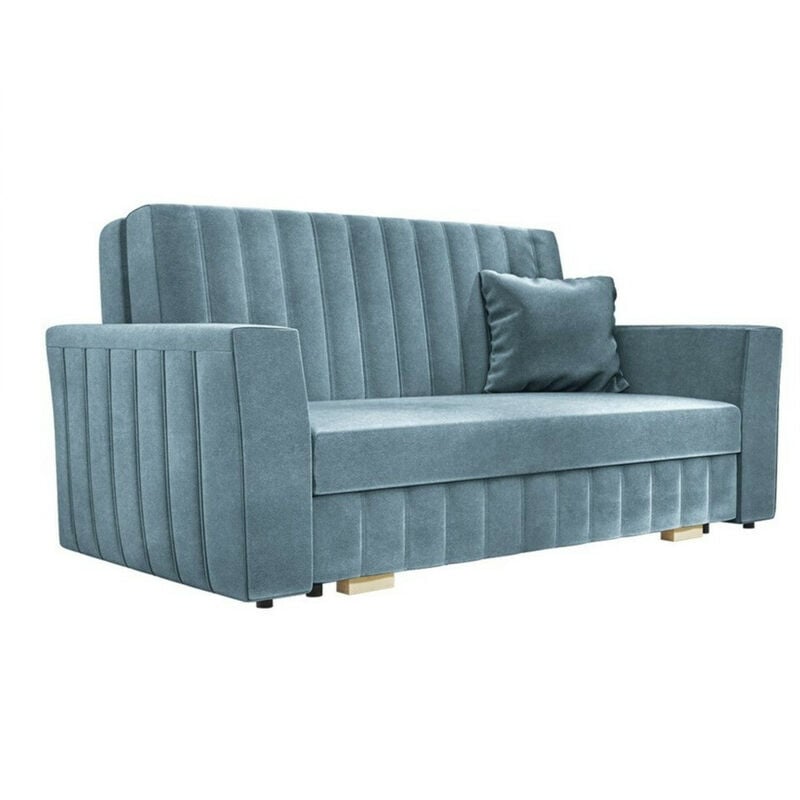 Mobilier1 - Canapé convertible Columbus 137, Kronos 31, Boîte de literie, 0, 83x160x98cm, Mobilier déjà assemblé