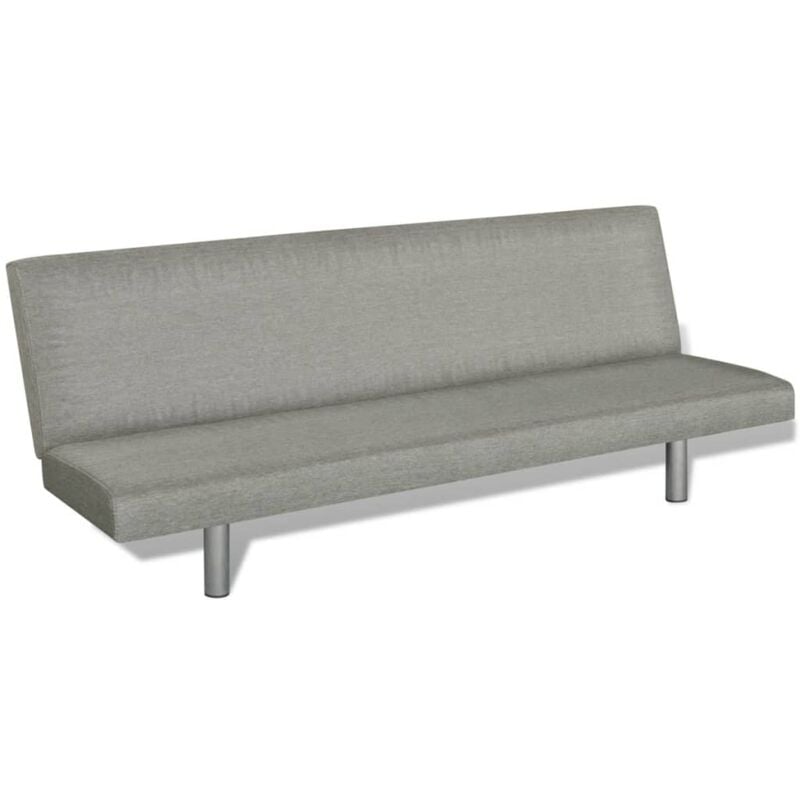 Canapé-lit Polyester Gris