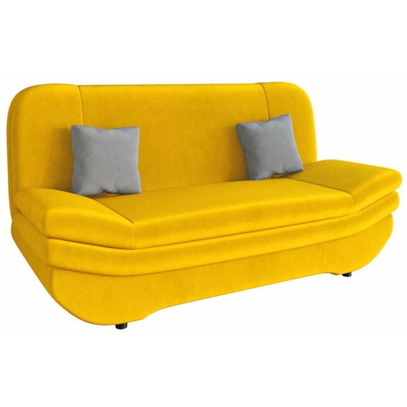 Mobilier1 - Canapé convertible Comfivo 234, Venus Velvet 2916 + Venus Velvet 2921, Boîte de literie, 0, 95x200x90cm, Mobilier déjà assemblé