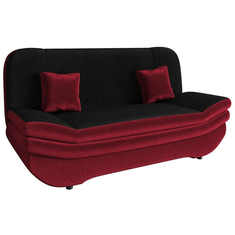 Mobilier1 - Canapé convertible Comfivo 234, Kronos 02 + Kronos 07, Boîte de literie, 0, 95x200x90cm, Mobilier déjà assemblé