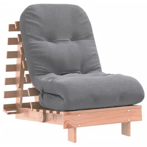 Canapé-lit，Canapé convertible futon avec matelas 60x206x11 cm bois massif douglas CFW33120