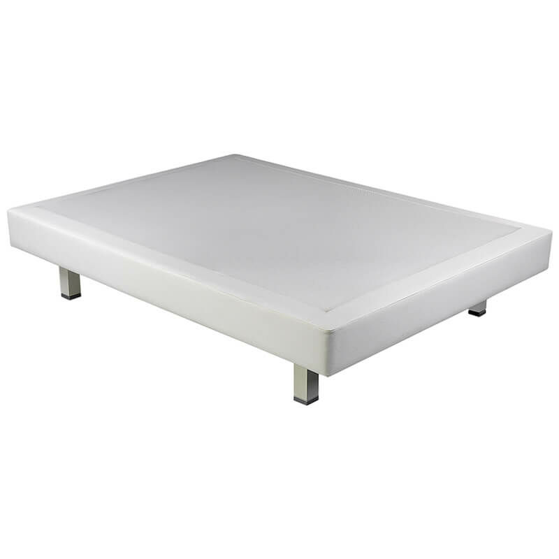 

Canapé colchón fijo tela poli-piel altura 17 cm | Blanco - 80x200cm - Pikolin