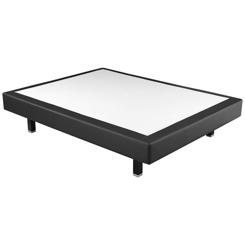 

Canapé colchón fijo tela poli-piel altura 17 cm | Negro - 120x200cm - Pikolin