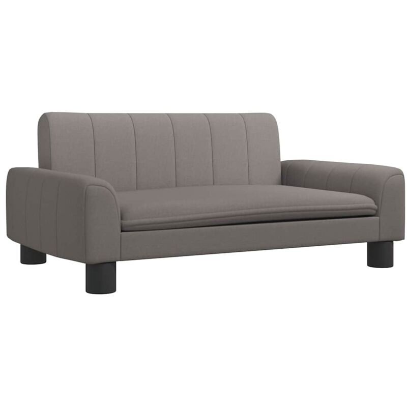 Vidaxl - Canapé pour enfants taupe 70x45x30 cm tissu