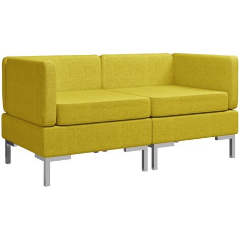 vidaXL Repose-pied Sectionnel et Coussin Tissu Tabouret Extérieur Multi-modèle