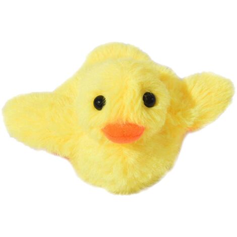 Canard en peluche pour animaux de compagnie, canard électrique, jouet pour chaton à mâcher, canard couineur
