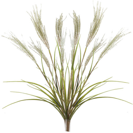 Cañas artificiales, naturales y ecológicas [Juego de 2] – Decoración de interiores natural, plantas artificiales verdes e inmortales para tu hogar.