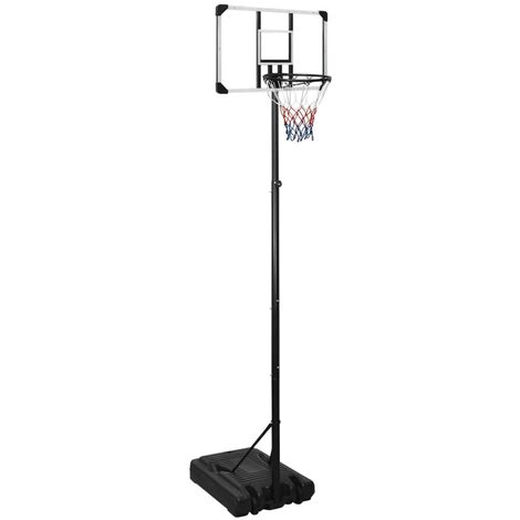 Canasta de baloncesto portátil blanco equipo basquet completo exterior  205-260cm