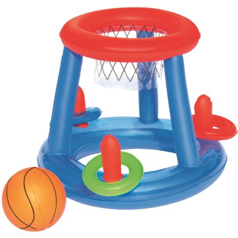 PISCINAS JUEGO BASKETBALL FLOTANTE 61 CM + PELOTA=52190/52040