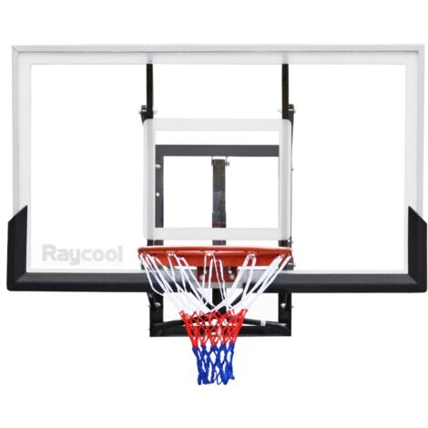 Canasta Tablero de baloncesto de pared SMASH 780 Raycool Ajustable 2,30m 3,05m 140x80cm Aro basculante 45cm