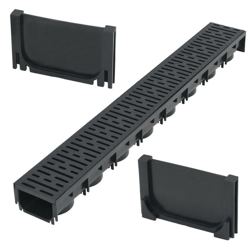 Canaux de drainage plastique 1 m