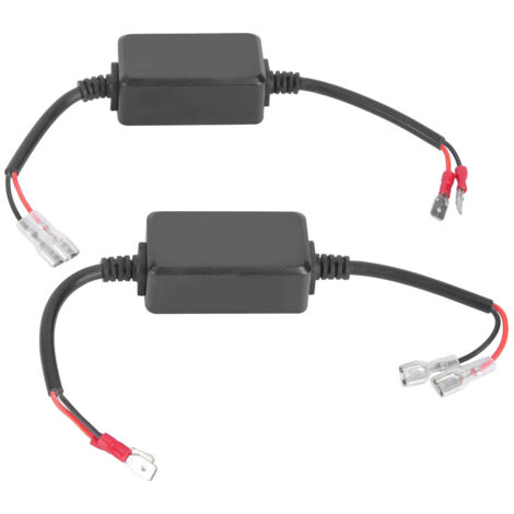 Canbus LED-Decoder, H1/H3 Auto-LED-Lichtdecoder fehlerfreier Entstörwiderstand mit Anti-Flimmer-Widerständen.