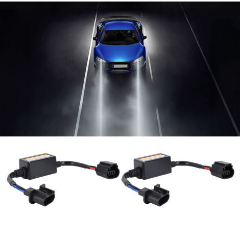 Canbus LED H13 Anti-Fehler-Kit für Autos - 2-teiliger Flackerunterdrücker mit hoher Kompatibilität