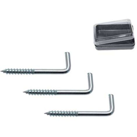 CANCANETTO A VITE X BRIS BRIS PRONTY - ACCIAIO ZINCATO MM 2,5X12X30 CF=PZ 12 - 12 confezione