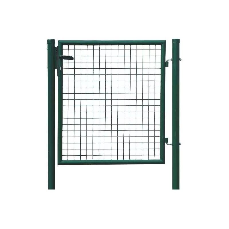 Tooltek Cancello Elettrosaldato Verde 100x100 Cm