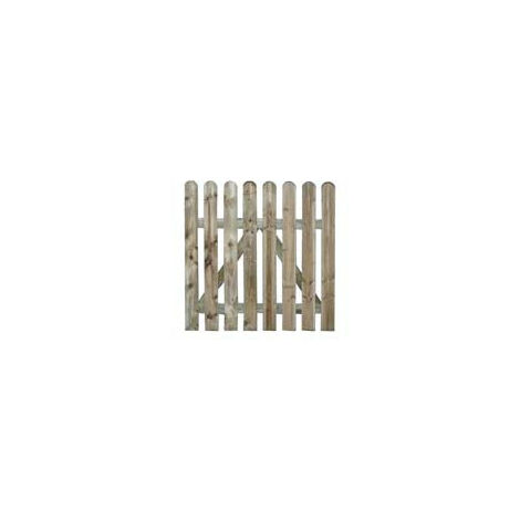 CANCELLETTO IN PINO IMPREGNATO CON DOGHE CONTINUE 100x70
