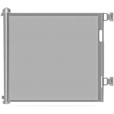 Cancelletto Sicurezza Retrattile Per Cani MaxxPro - Recinzione Legno 90cm, Larghezza Regolabile 30-117cm - Foto 3