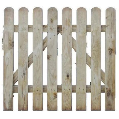 CANCELLETTO RETTA 100X100 CM PINO IMPREGNATO