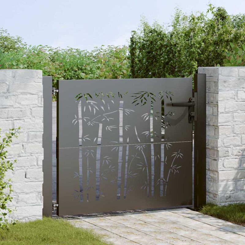 Cancello Da Giardino, Cancello Da Giardino 105x75 Cm Design In Acci...