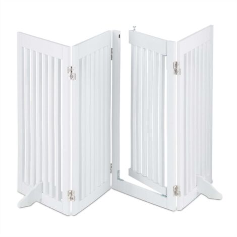 Cancello di sicurezza bianco con anta 92 cm