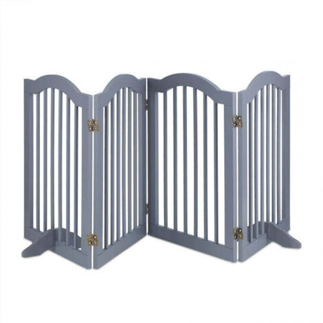 Cancello di sicurezza grigio 70 cm