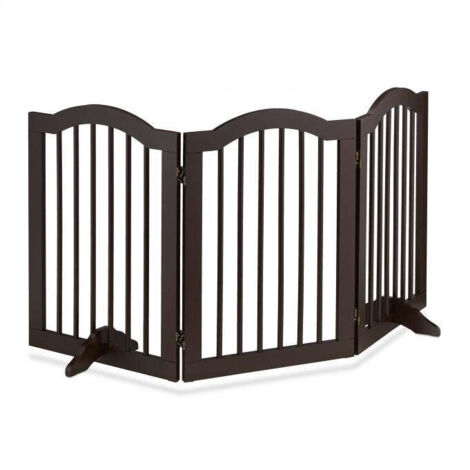Cancello di sicurezza marrone 70 cm 88