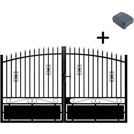 Cancello da giardino in acciaio con serratura e 3 chiavi 97x150cm colore  verde - BricoBravo: fai da te, bricolage, arredo e molto altro - BricoBravo