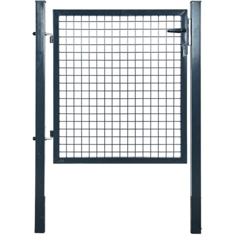 cancello elettrosaldato grigio 100x100 cm